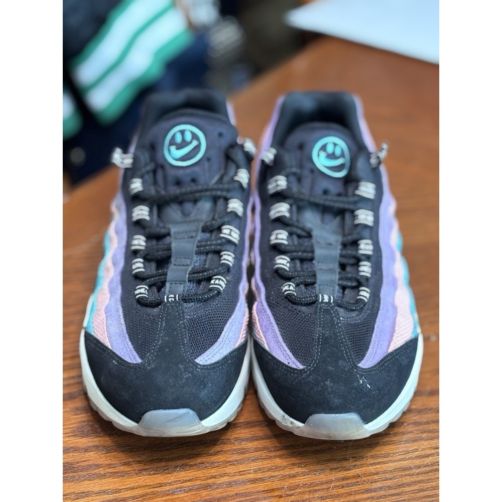Nike Air Max 95 Have A Nike Day BQ9131-001 Men's Size 9 Teal Purple Black - Picture 4 of 8